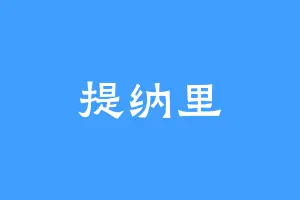 提纳里