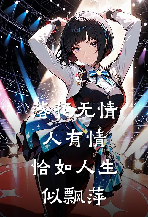 落花无情人有情,恰如人生似飘萍