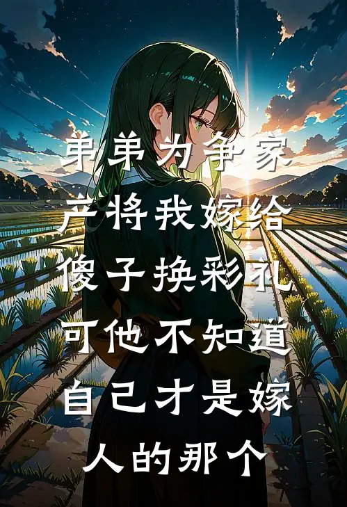 沈薇薇薇薇弟弟为争家产将我嫁给傻子换彩礼，可他不知道自己才是嫁人的那个全章节在线阅读_弟弟为争家产将我嫁给傻子换彩礼，可他不知道自己才是嫁人的那个全集免费在线阅读