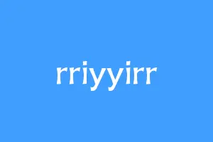 rriyyirr