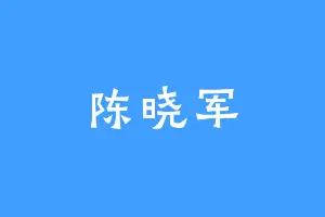 陈晓军