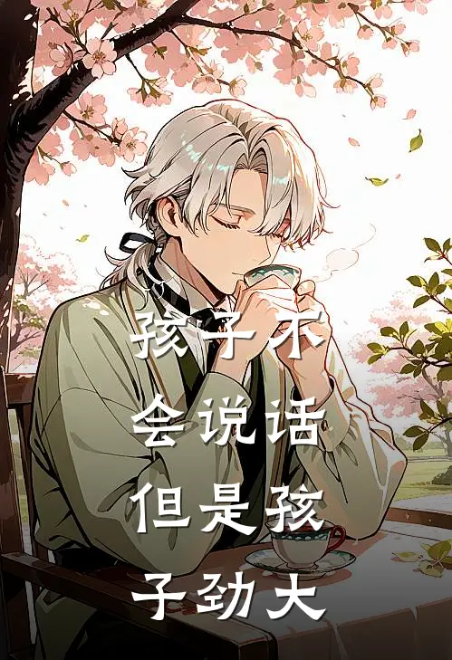 孩子不会说话，但是孩子劲大