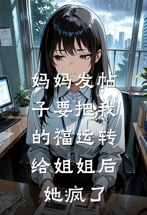 妈妈发帖子要把我的福运转给姐姐后，她疯了