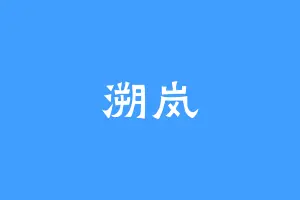 溯岚