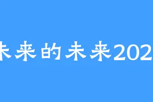 未来的未来2025