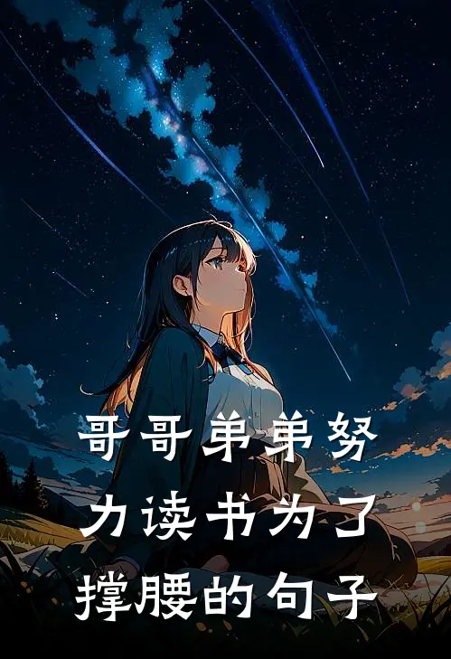 哥哥弟弟努力读书为了撑腰的句子