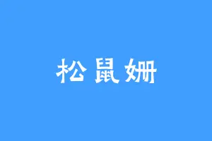 松鼠姗